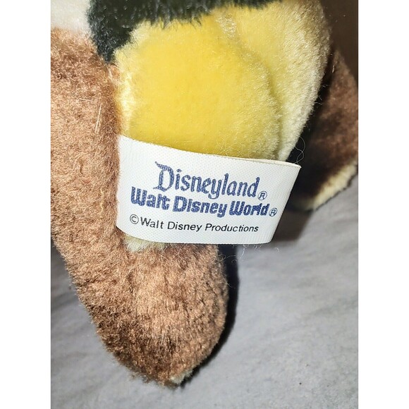 Vintage Disneyland Chipmunk Plush Disney World Chip Dale Stuffed Animal 7" - Picture 6 of 10